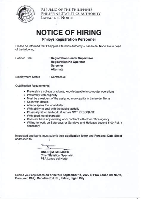 iligan job hiring 2024|Jobs in Iligan City Lanao del Norte .